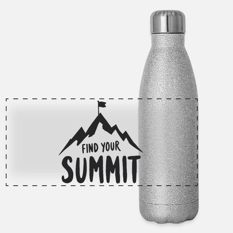 Find your summit Panoramic Glitter Thermal Bottle 500 ml