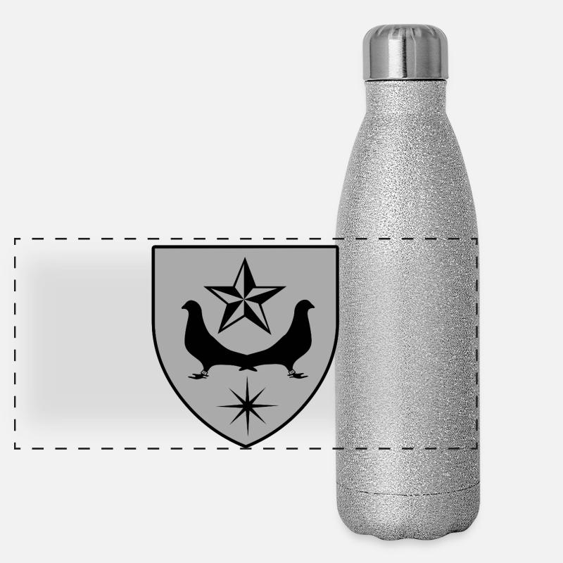 Panorama Glitzer Isolierflasche 500 ml