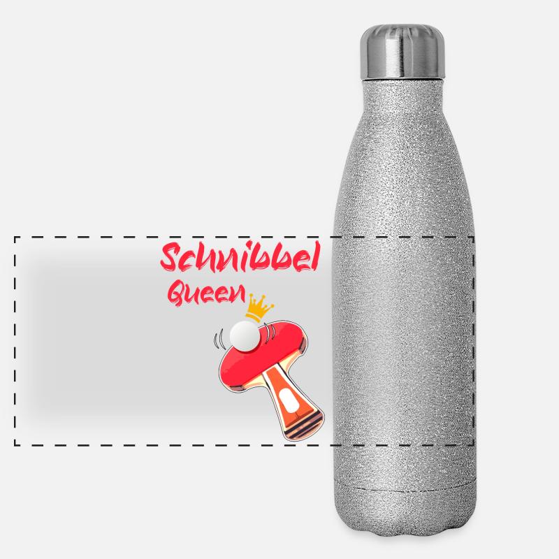 Table tennis Panoramic Glitter Thermal Bottle 500 ml