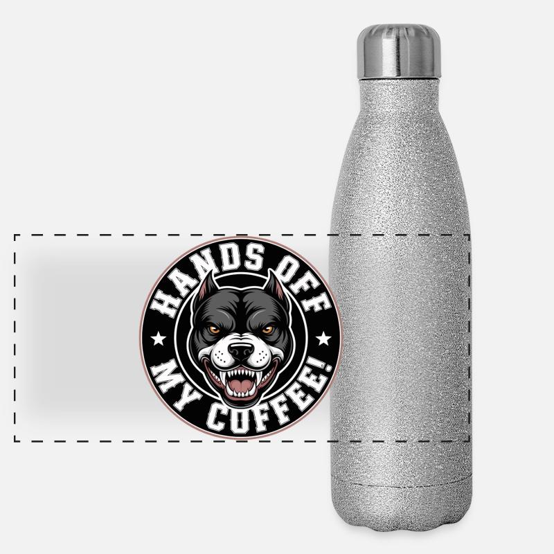 Hands off my coffee Panoramic Glitter Thermal Bottle 500 ml