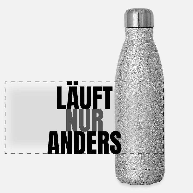 C’est juste différent Gourde isotherme panoramique pailletée 500 ml