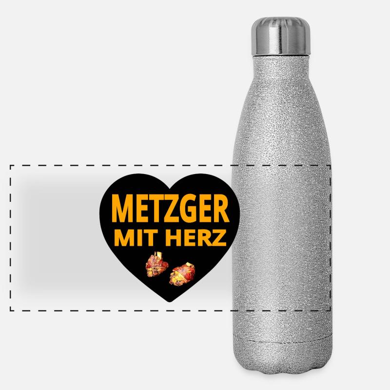 Panorama Glitzer Isolierflasche 500 ml