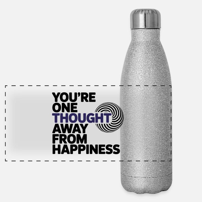 Zertifizierte klinische kognitive Transformationsausrüstung Panorama Glitzer Isolierflasche 500 ml