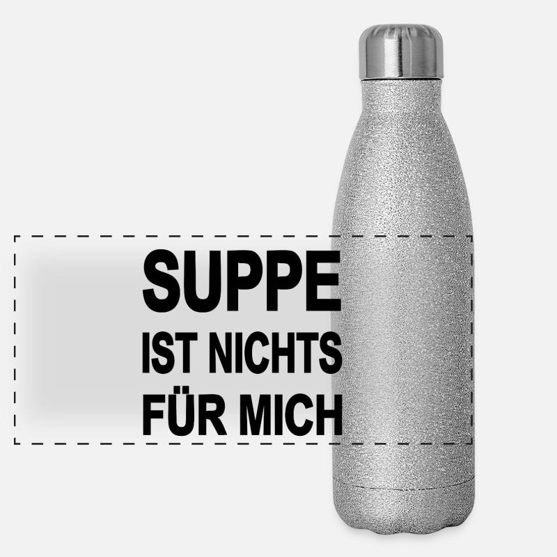 Soup Panoramic Glitter Thermal Bottle 500 ml