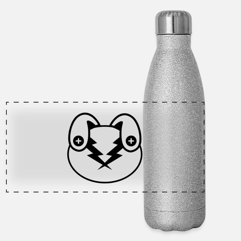 Plush: Plushy (Head) Panoramic Glitter Thermal Bottle 500 ml