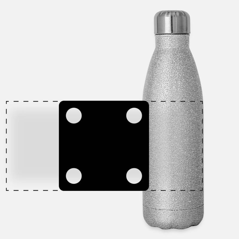 dit Gourde isotherme panoramique pailletée 500 ml
