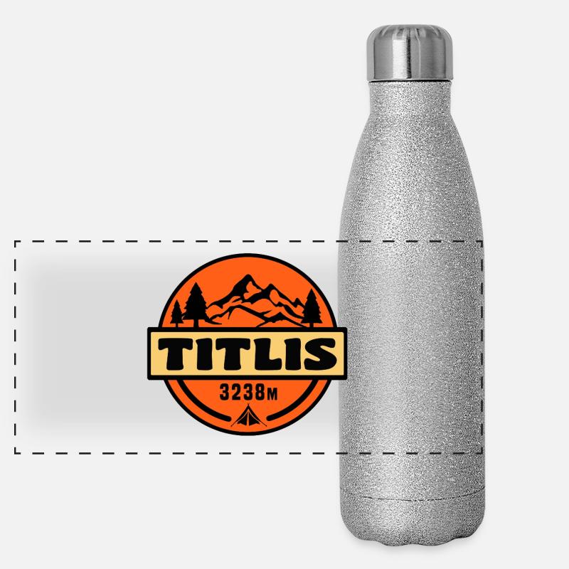 Titlis Gourde isotherme panoramique pailletée 500 ml