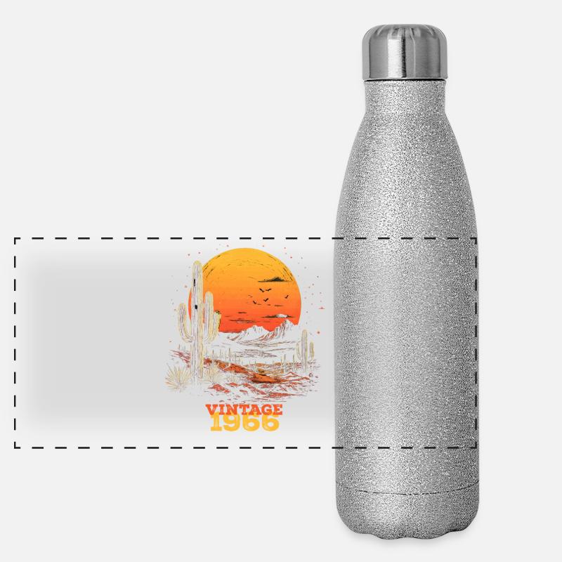 Vintage 1966 Panoramic Glitter Thermal Bottle 500 ml