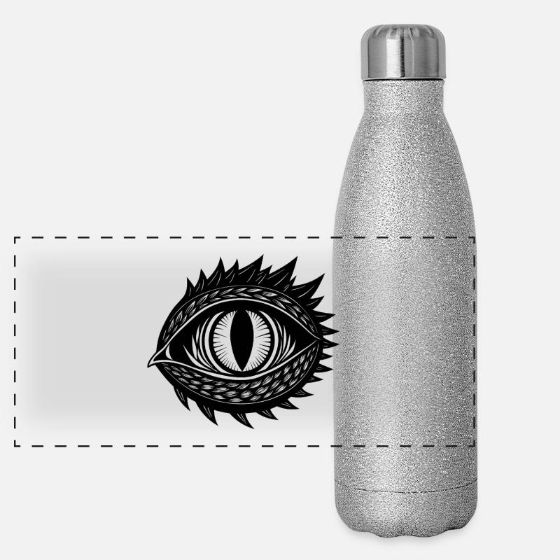 Œil de dragon Gourde isotherme panoramique pailletée 500 ml