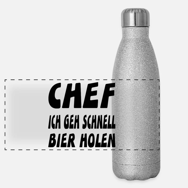 Panorama Glitzer Isolierflasche 500 ml