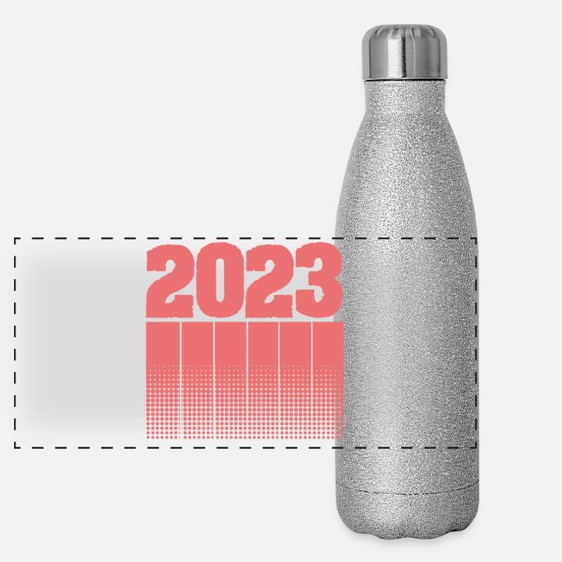 Birthday 2023 Panoramic Glitter Thermal Bottle 500 ml
