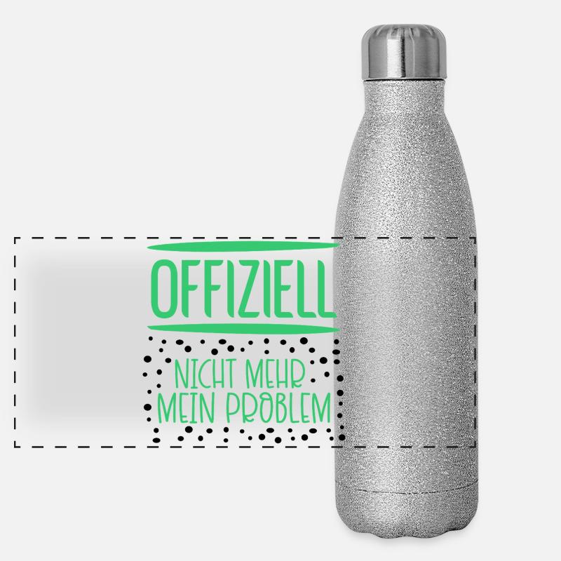 Verantwortung Probleme Panorama Glitzer Isolierflasche 500 ml