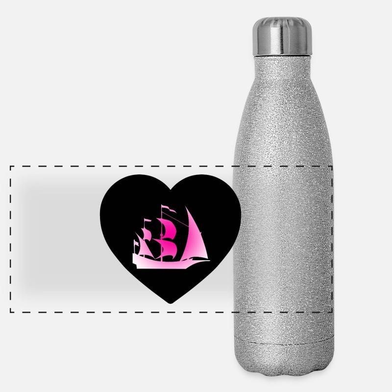 Sail Panoramic Glitter Thermal Bottle 500 ml