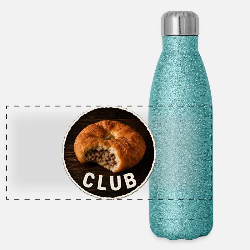 Club Belyash Panoramic Glitter Thermal Bottle 500 ml