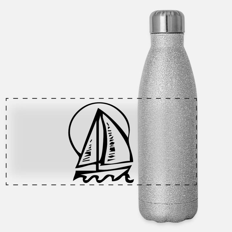 Voile Gourde isotherme panoramique pailletée 500 ml
