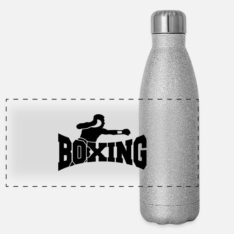 boxing I Gourde isotherme panoramique pailletée 500 ml