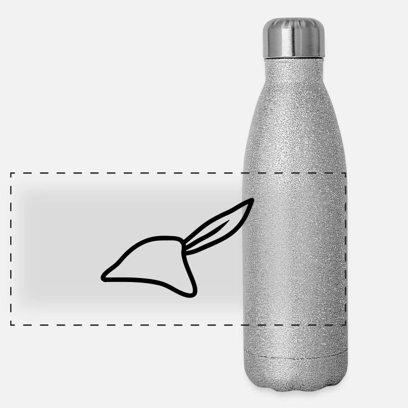 Robin Hood Gourde isotherme panoramique pailletée 500 ml