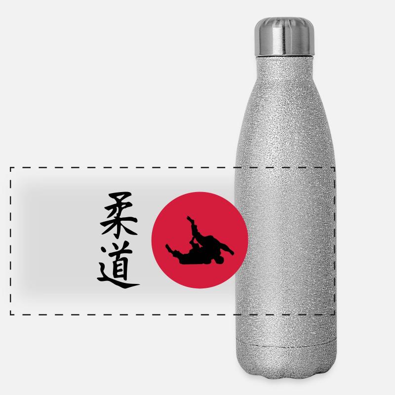 Judo Panorama Glitzer Isolierflasche 500 ml