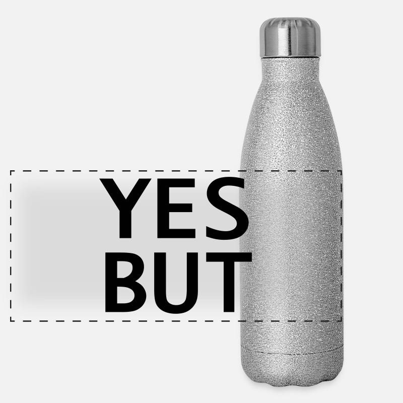 Oui, mais Gourde isotherme panoramique pailletée 500 ml