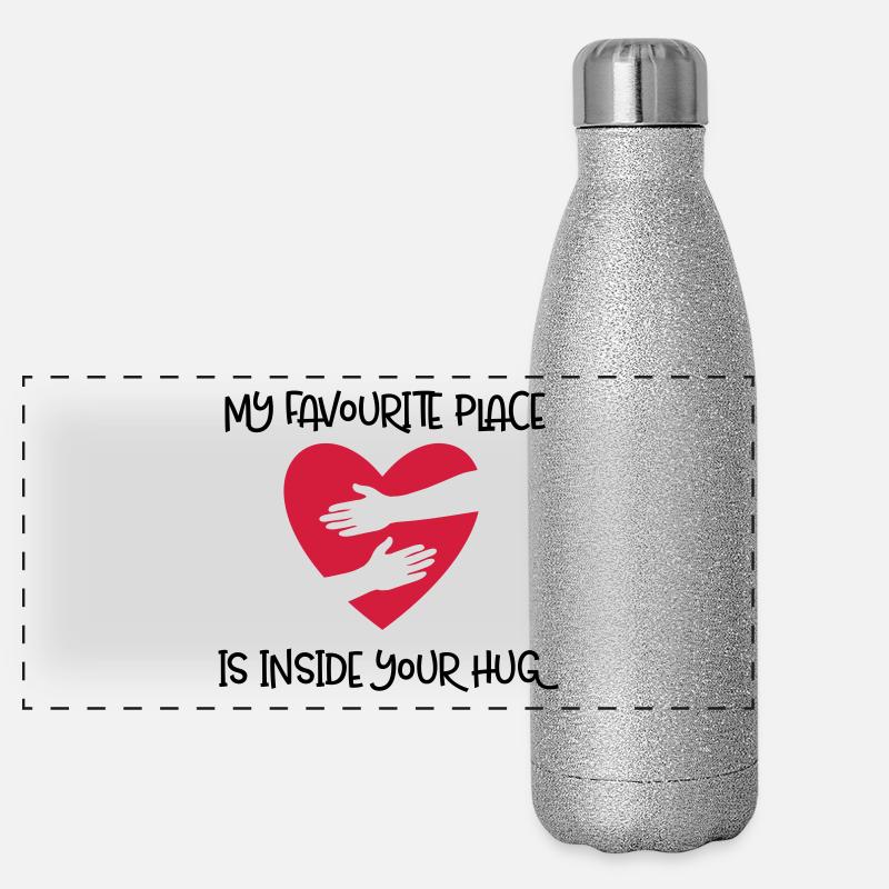 hug Panoramic Glitter Thermal Bottle 500 ml