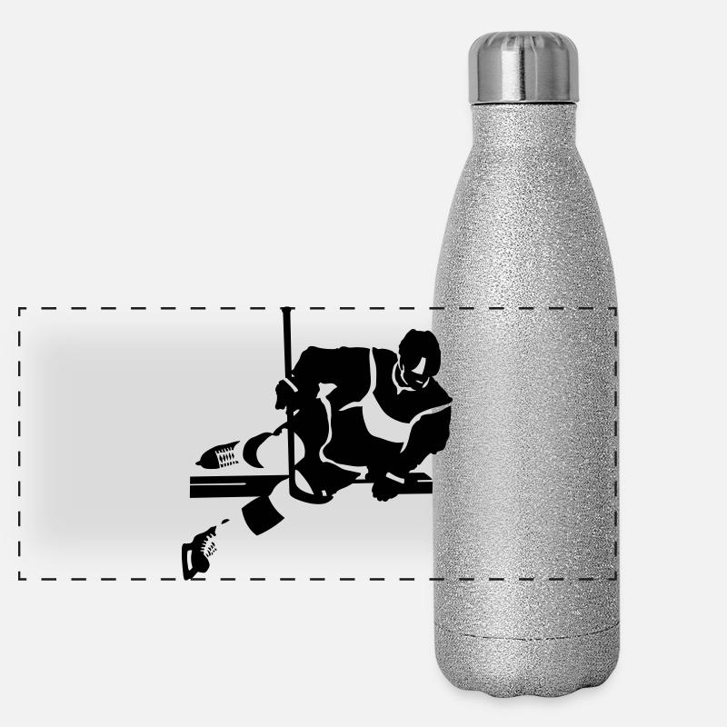 hockey_1 Gourde isotherme panoramique pailletée 500 ml