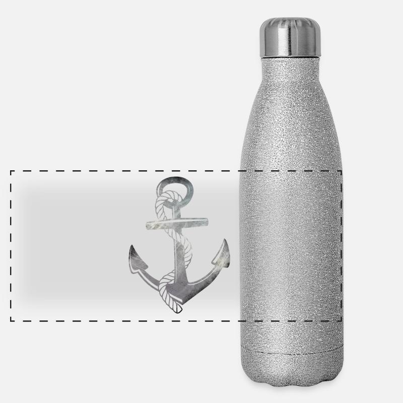 Anker Panorama Glitzer Isolierflasche 500 ml