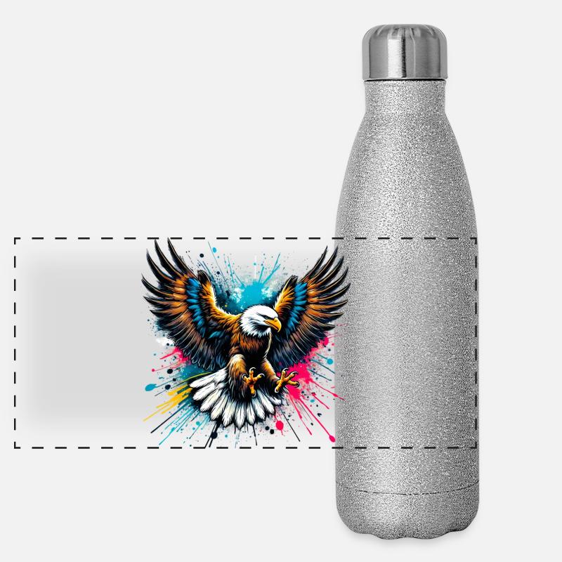Eagle Panoramic Glitter Thermal Bottle 500 ml