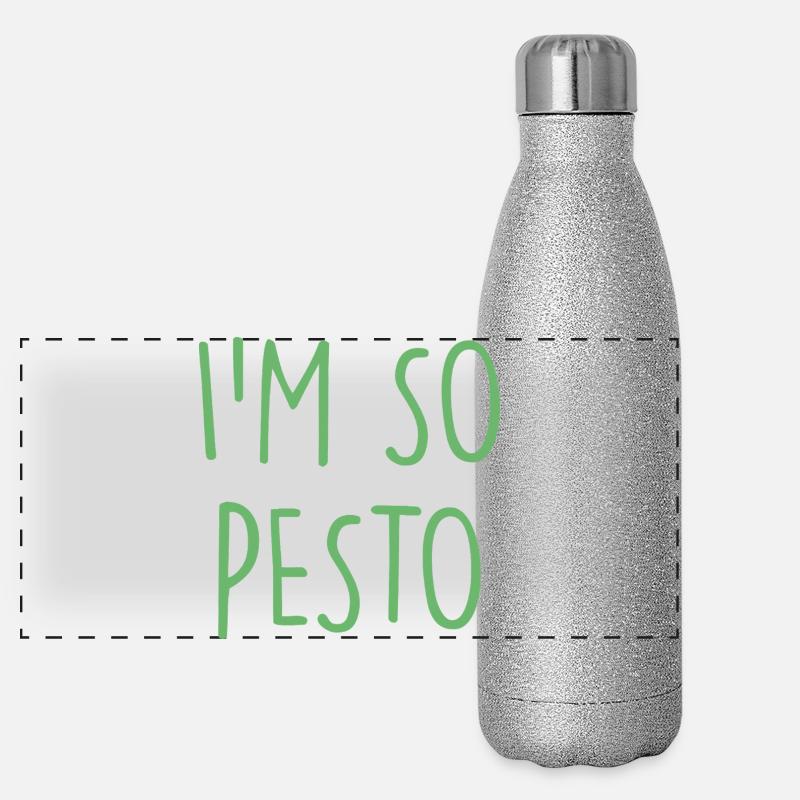 Pesto Panoramic Glitter Thermal Bottle 500 ml