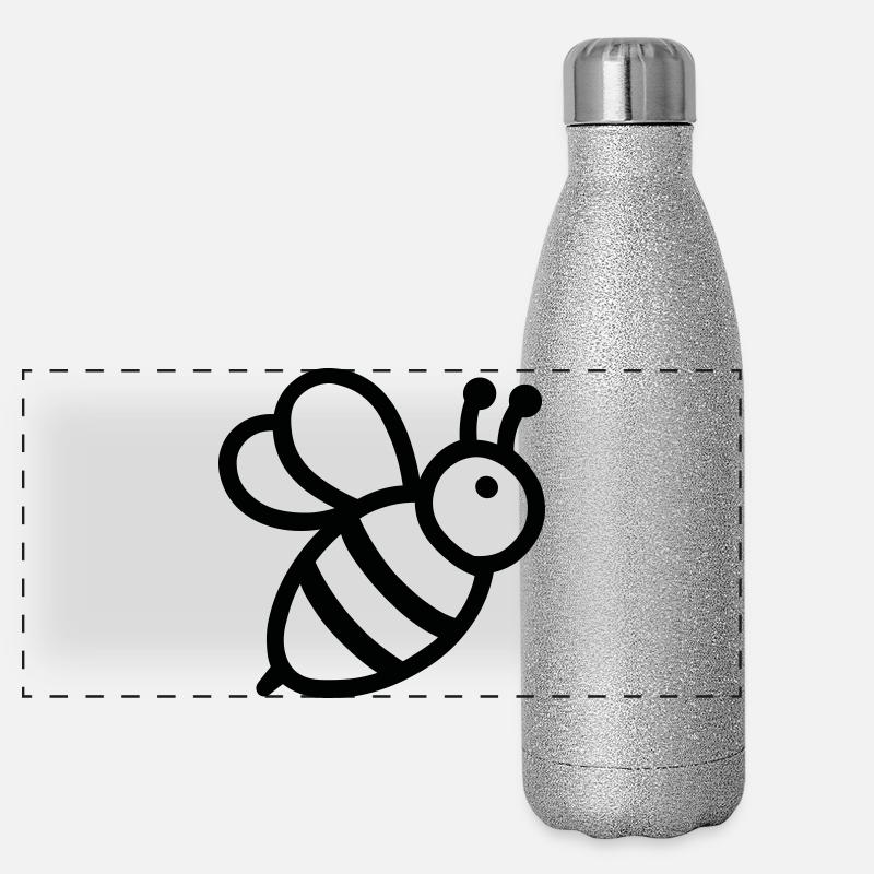 Panorama Glitzer Isolierflasche 500 ml