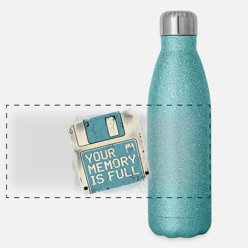 Your Memory Panorama Glitzer Isolierflasche 500 ml