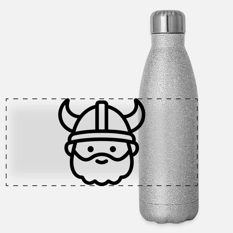 Panorama Glitzer Isolierflasche 500 ml