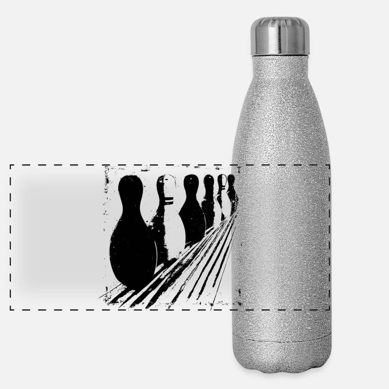 Panorama Glitzer Isolierflasche 500 ml