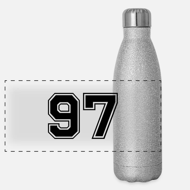 97 Panorama Glitzer Isolierflasche 500 ml