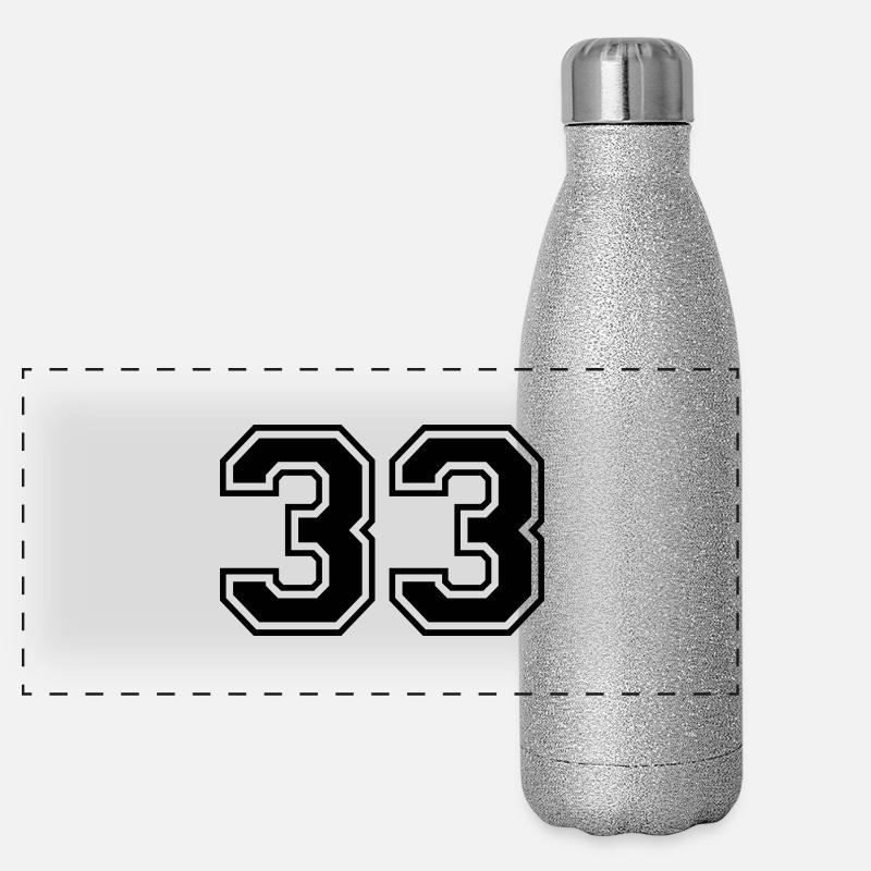 33 Panorama Glitzer Isolierflasche 500 ml