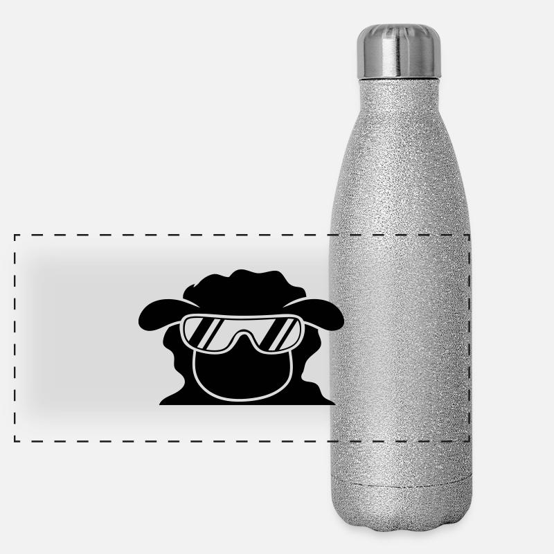 Cool Sheep Panoramic Glitter Thermal Bottle 500 ml