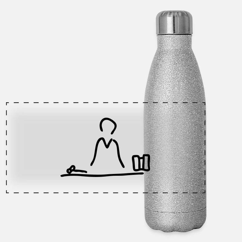 richter im gericht Panorama Glitzer Isolierflasche 500 ml