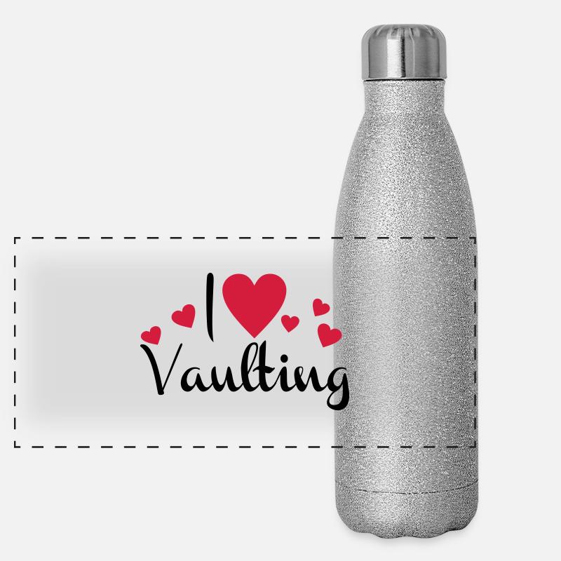 voltigieren Panorama Glitzer Isolierflasche 500 ml