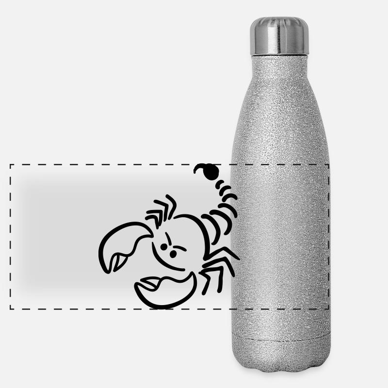 skorpion Gourde isotherme panoramique pailletée 500 ml