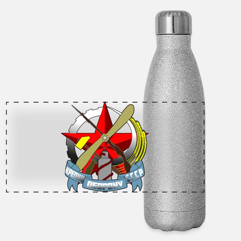 Russie Gourde isotherme panoramique pailletée 500 ml