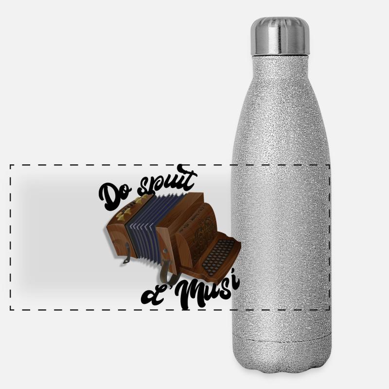 Harmonica - Do spuit d’Musi | ZiachON ! Gourde isotherme panoramique pailletée 500 ml