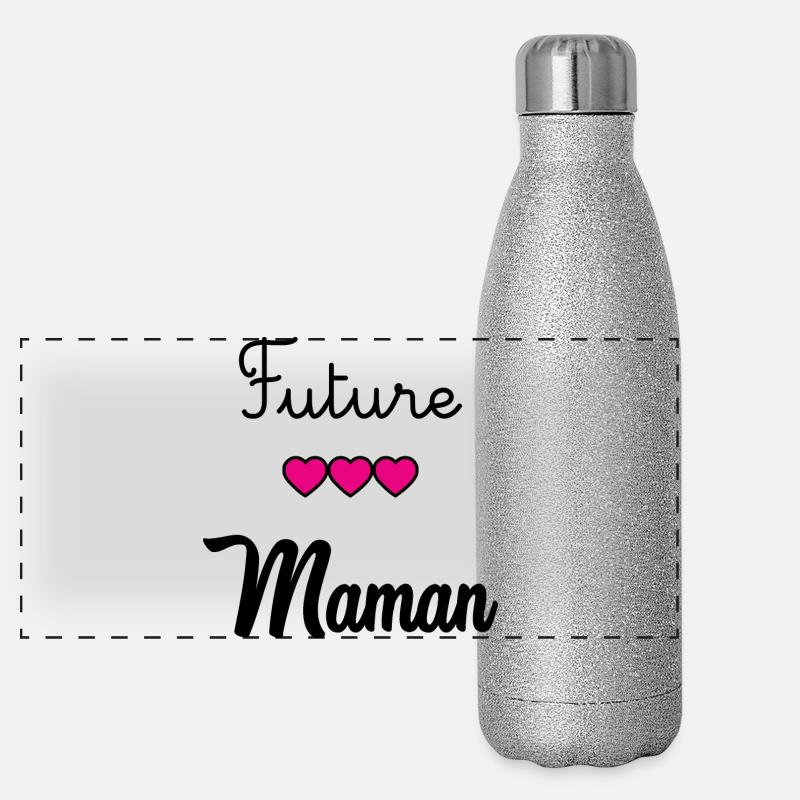 FUTURE MAMAN Gourde isotherme panoramique pailletée 500 ml