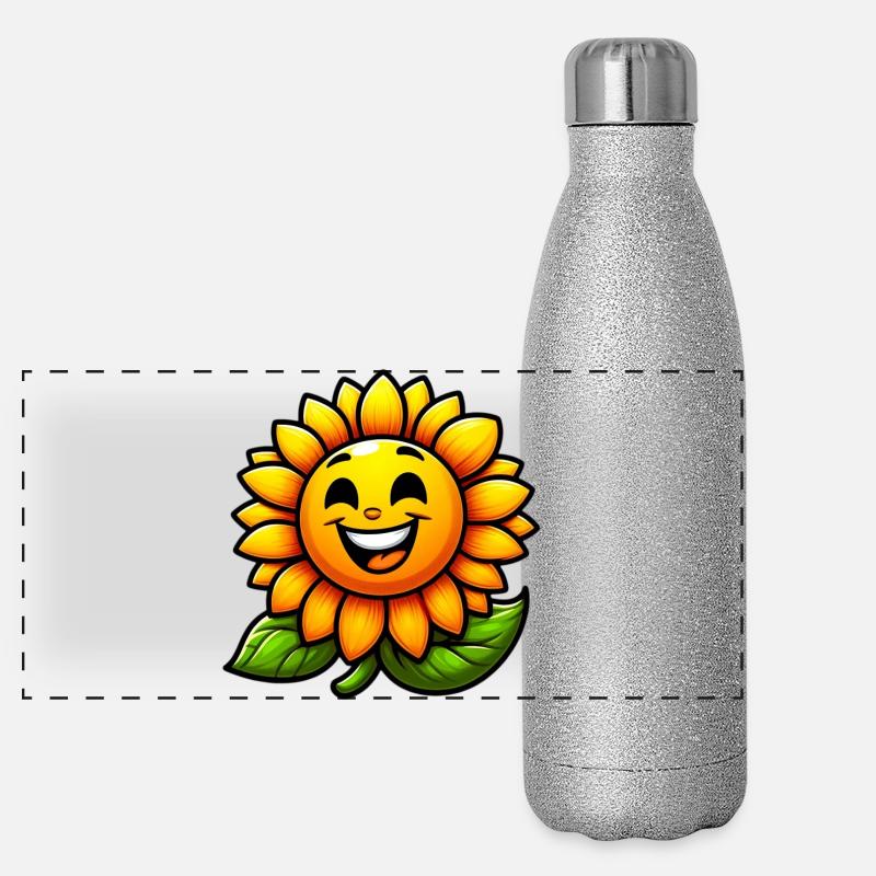 Tournesol Gourde isotherme panoramique pailletée 500 ml