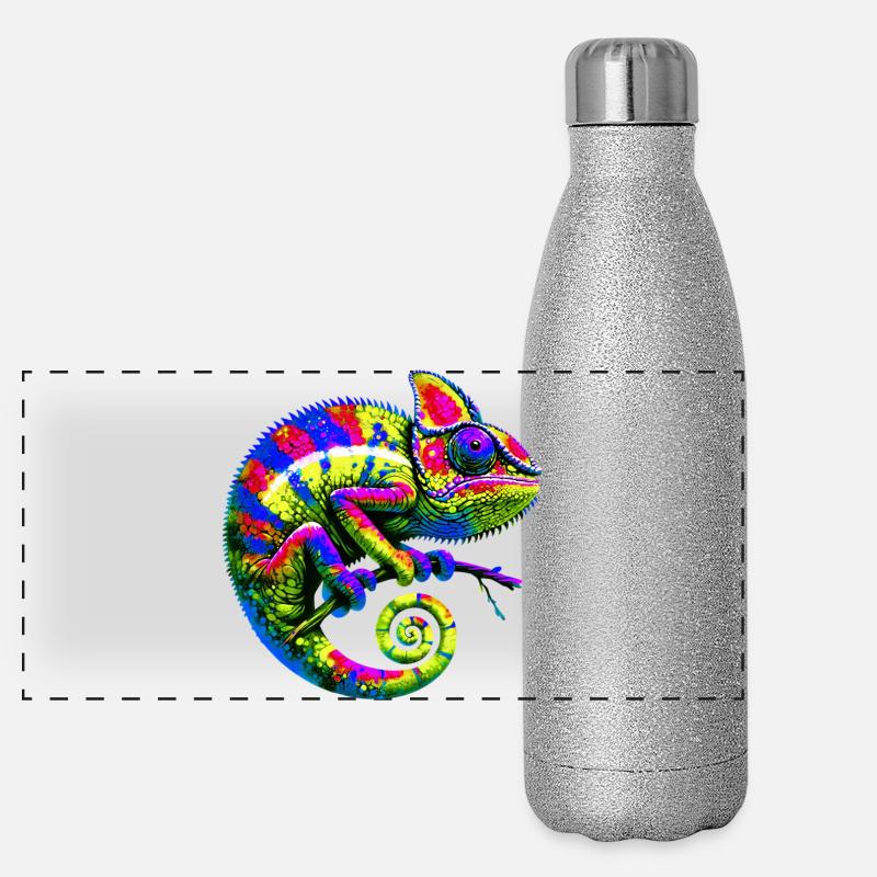 Chameleon Panoramic Glitter Thermal Bottle 500 ml