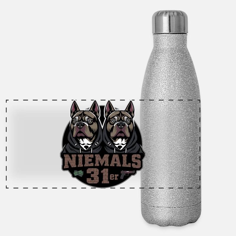 Never 31 Panoramic Glitter Thermal Bottle 500 ml