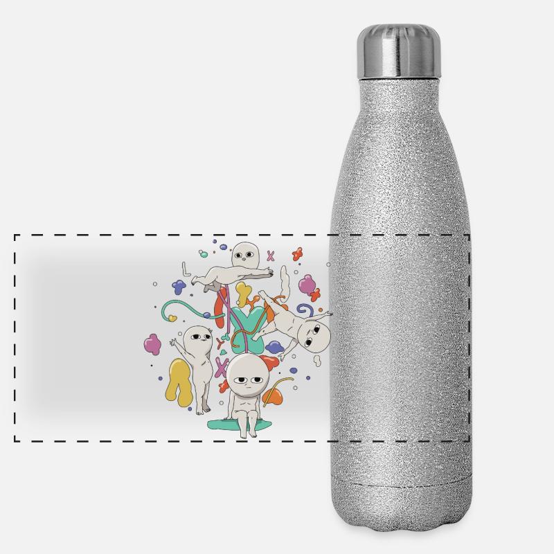 hallucination Panoramic Glitter Thermal Bottle 500 ml