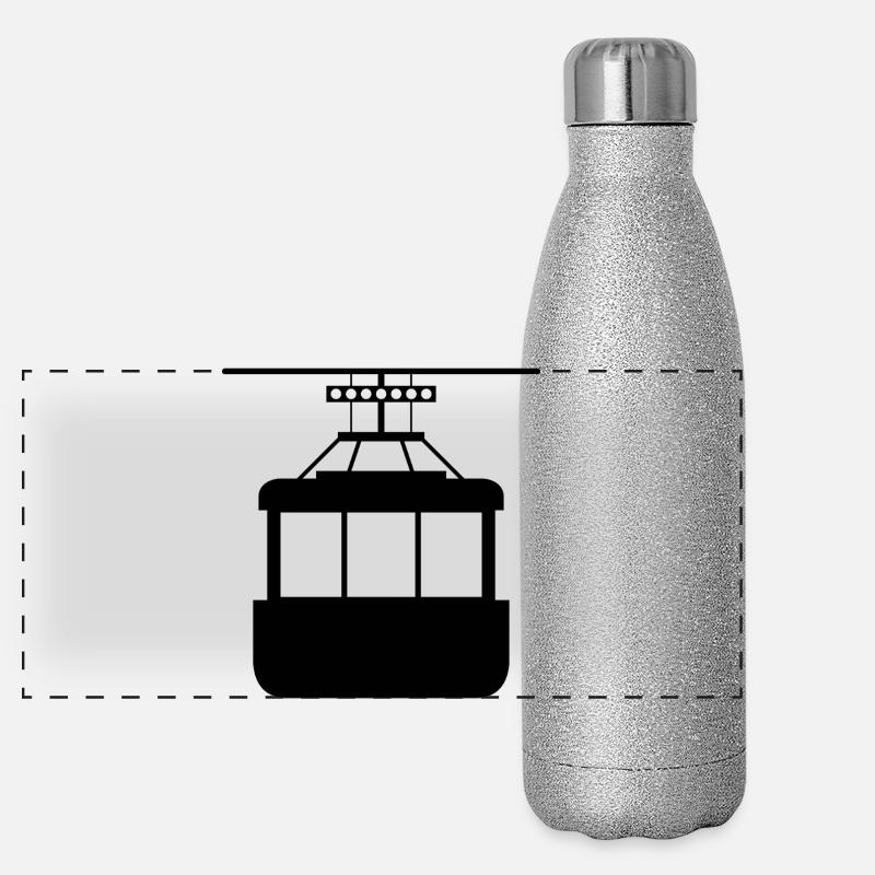 Cable car Panoramic Glitter Thermal Bottle 500 ml