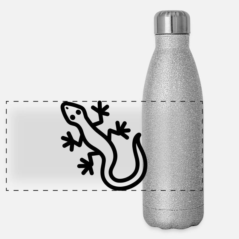 lizard Panoramic Glitter Thermal Bottle 500 ml