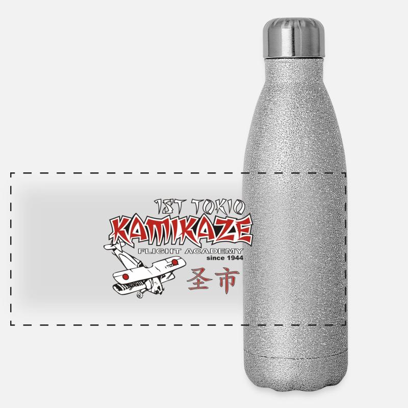 Kamikaze Panoramic Glitter Thermal Bottle 500 ml
