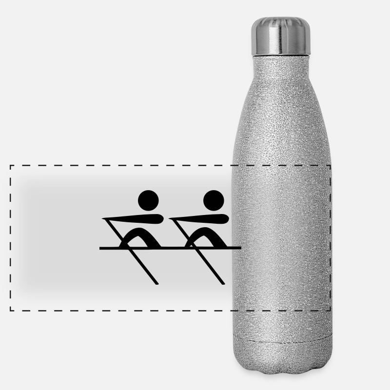 rowing os Panorama Glitzer Isolierflasche 500 ml