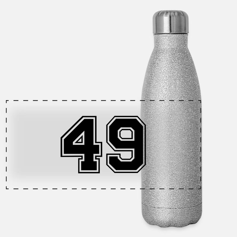 49 Panorama Glitzer Isolierflasche 500 ml